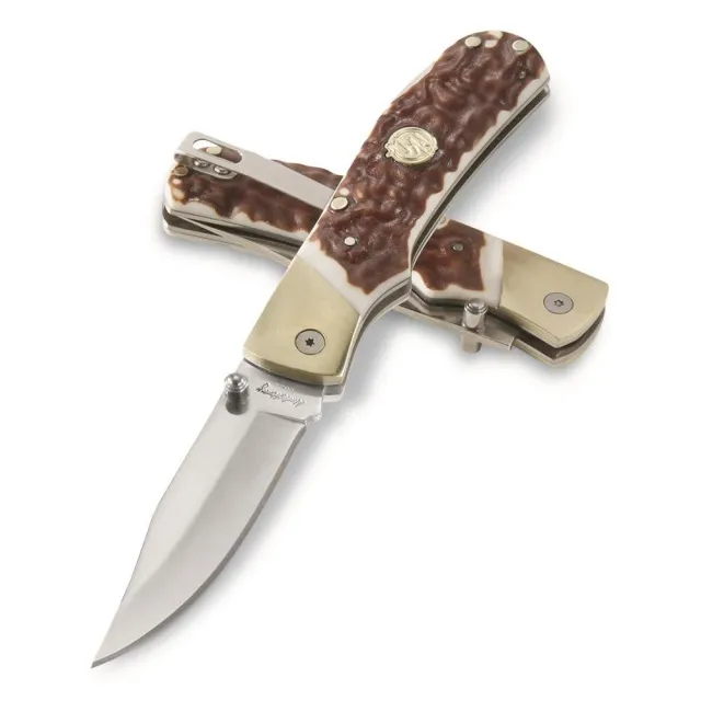 Buy Uncle Henry Next Gen 7UH Folding Knife 3-4/5 Clip Point Blade Staglon Box online