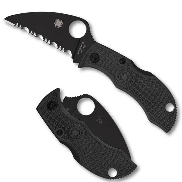 Spyderco Manbug Wharncliffe Folding Knife 1.91" Wharncliffe Blade 4.39" - Spyderco