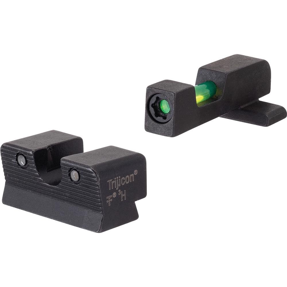 Trijicon DI Night Sight Set Green Tritium Fiber Optic Front 601118 - Trijicon