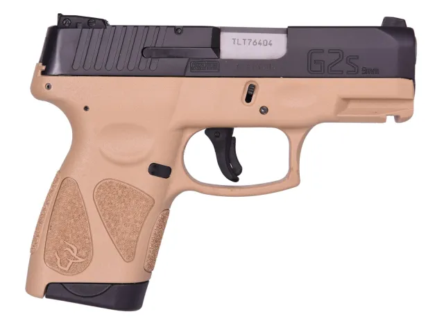 Buy Taurus 1-G2S931T 9mm G2S Slim 3.25" Black/Tan 2x7rd Mags Semi-Auto online
