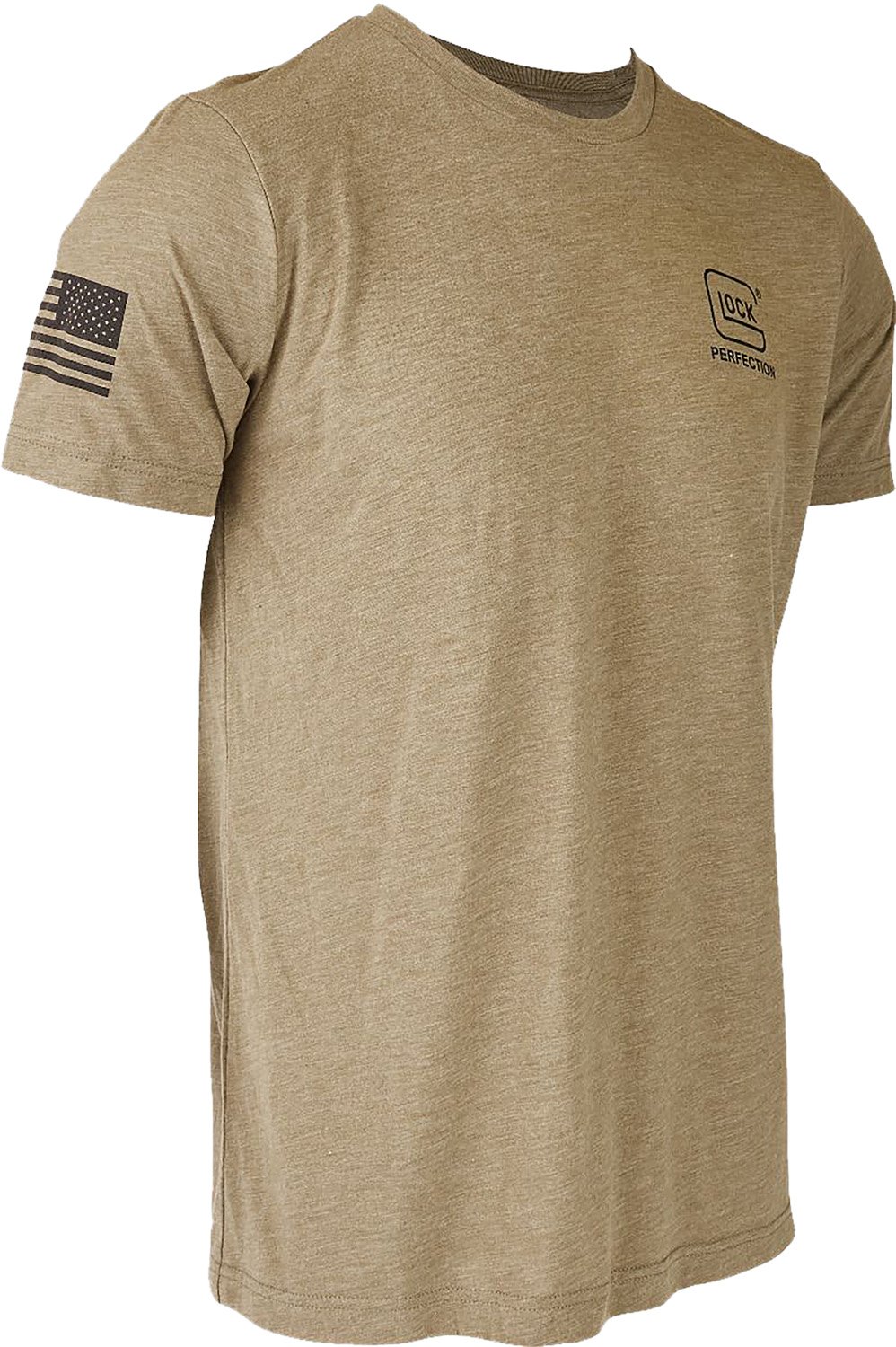 Buy Glock AP96312 2nd Amendment Tee Olive Cotton/Poly Short Sleeve Small online