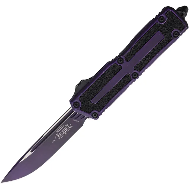 Microtech Scarab II G3 1278-1WPU 3.97 In SE Weathered Purple - MICROTECH for sale at Iron and Lace