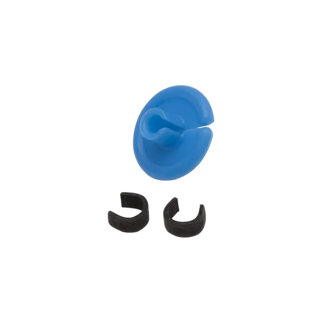 October Mountain String Love 2.0 Kisser Button Blue 9/16 25-Pack - October Mountain