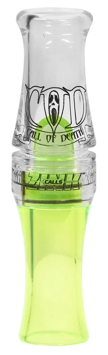 Avian X ZNK-ZNK5068 Call of Death Goose Call Lemon Drop Polycarbonate - Avian-X
