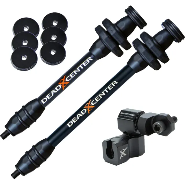 Dead Center Dead Level Hunter V2 Lite Combo Black 10 in./8 in. - Dead Center