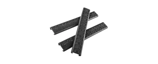Daniel Defense 21-010-03038-006 Rail Panel Set Black 3-Pack - Daniel Defense