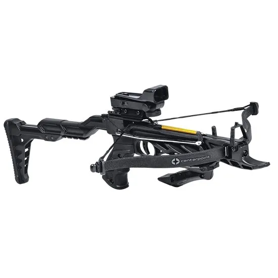 CenterPoint Hornet Recurve Crossbow Black 191fps 80lb 22.05in 17.5in 2.32lb - Center Point