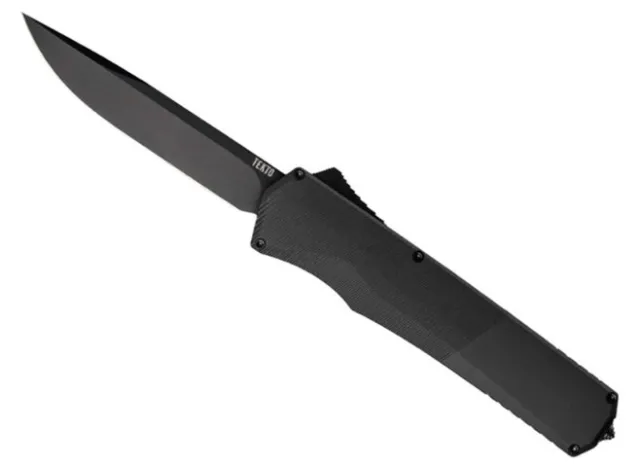 TEKTO A5RT6BKS35BK1A1 Aluminum Handle Fine Edge Drop Point - TEKTO for sale at Smoke Wagon Firearms