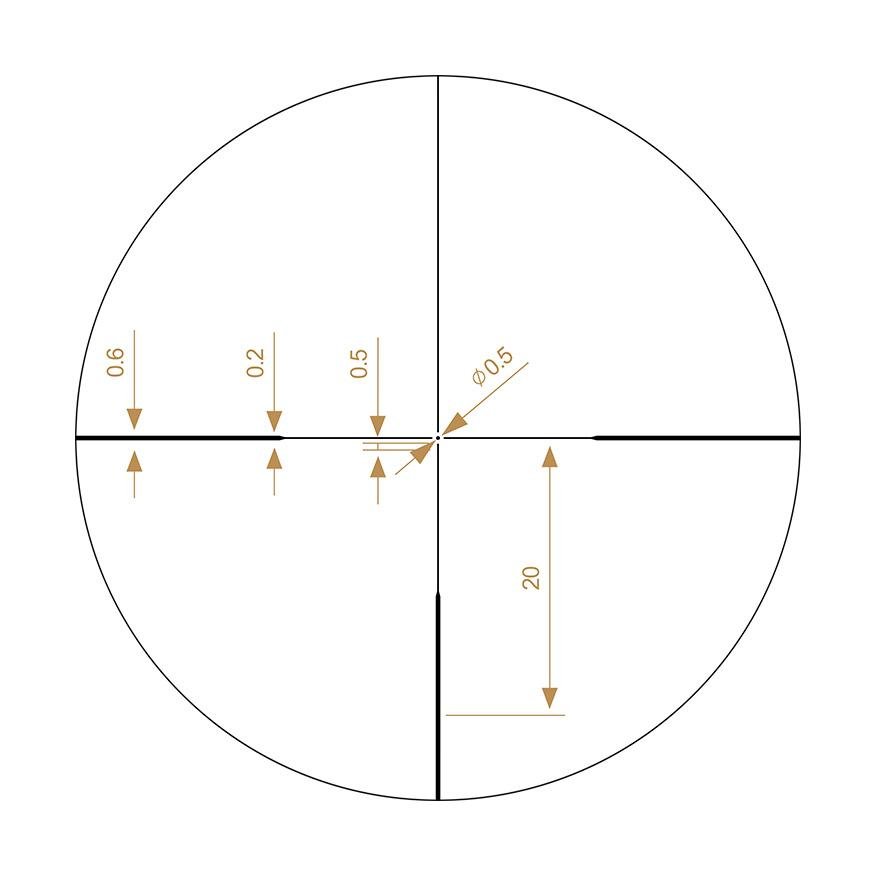 Riton 3P312ASI23 3 Primal 3-12x56 Rifle Scope HD Glass Matte Black - Riton Optics - 56MM