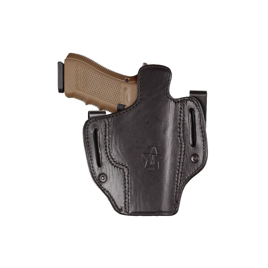 Tagua Gun Leather TX-DCH-310 Glock 19/23/32 Right-Hand Black Leather - Tagua Gun Leather