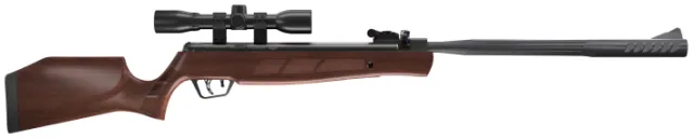 Crosman CMT7SXW Mag-Fire Trailhawk .177 Cal Air Rifle, 4x32 Scope, Wood Stock - Crosman - .177