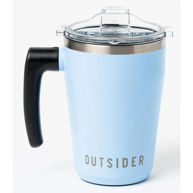 Outsider The AM Travel Mug Light Blue Vacuum Insulated Leakproof - Outsider