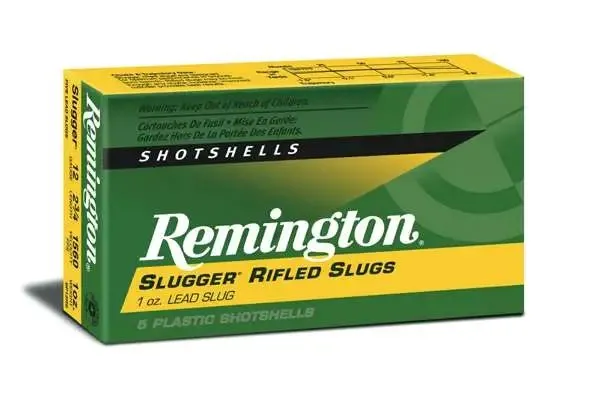 Remington Ammunition 20302 Slugger Hunting 12 Gauge 2.75" 1 oz Rifled Slug Shot 5 Per Box/ 50 Cs - Remington Arms Company, LLC - 12 Gauge
