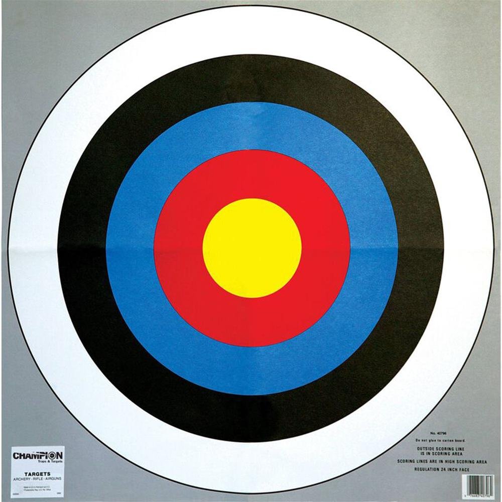 Champion Archery Target 24 Bullseye 2/ct - Champion Traps & Targets