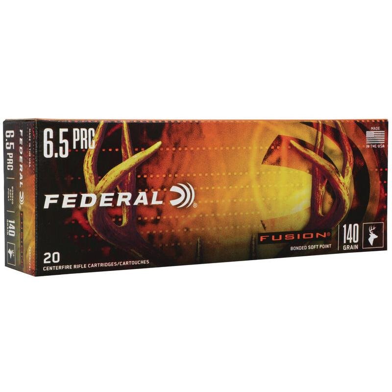 Federal Premium Ammunition Federal Fusion Rifle 6.5 PRC Ammo 140gr BSP - Federal Premium Ammunition - 6.5 PRC