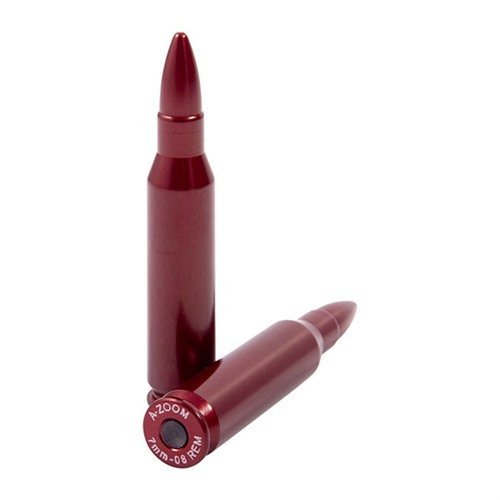 A-Zoom 12247 7mm-08 Rem Snap Caps Aluminum Red 2-Pack - Pachmayr - 7MM-08
