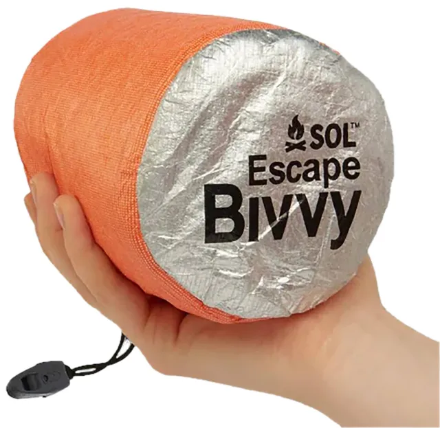 Adventure Medical Kits 01401235 SOL Escape Bivvy Orange 84"x31" Waterproof - Adventure Medical Kits