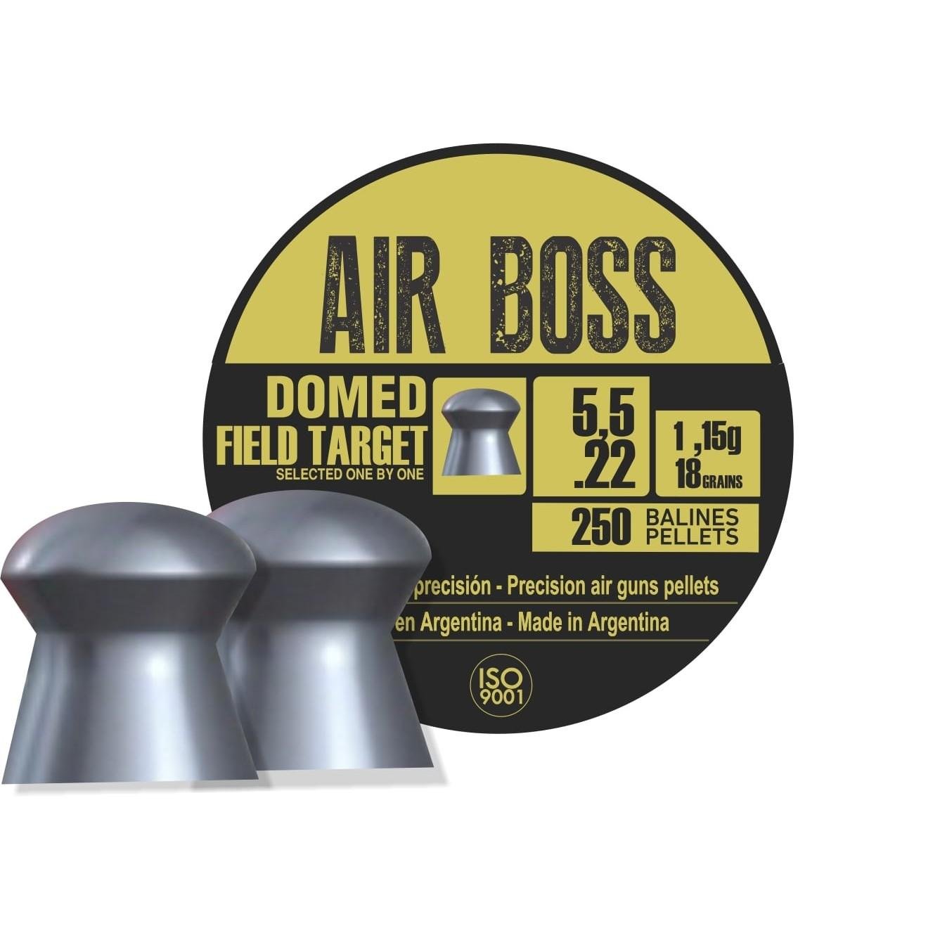 Hatsan Apolo Air Boss Domed Field Target Air Rifle Pellets .22 Cal 18 gr - Hatsan - .22