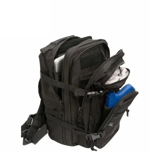 Glock Backpack - 18x11x11, 4 Storage Areas, Black - Glock