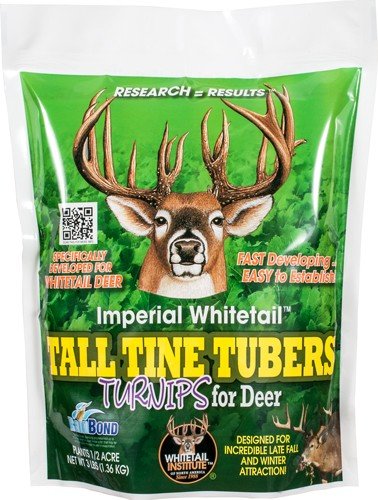 Whitetail Institute TT3 Tall Tine Tubers 1/2 Acre 3lbs Turnip Variety - Whitetail Institute