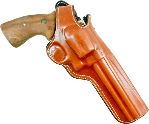 DeSantis 016TC47Z0 Dual Angle Hunter Leather Holster RH S&W N Frame 6-6.5" - DeSantis