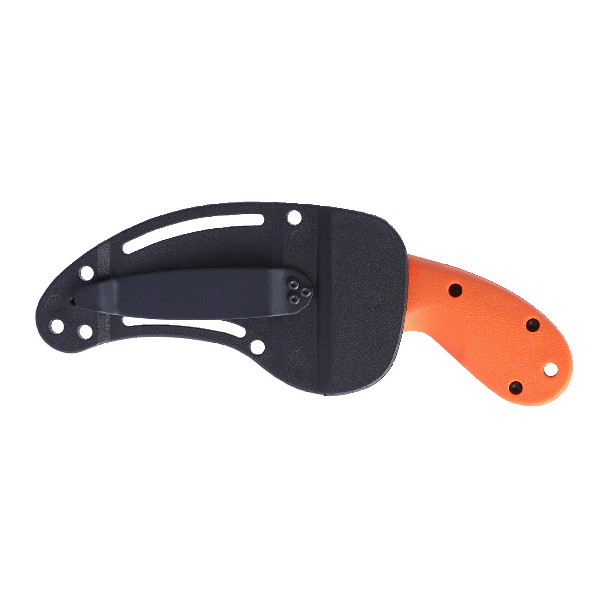CRKT Bear Claw 2.39" Veff Serrated Hawkbill Blade Orange Handle - Columbia River Knife & Tool