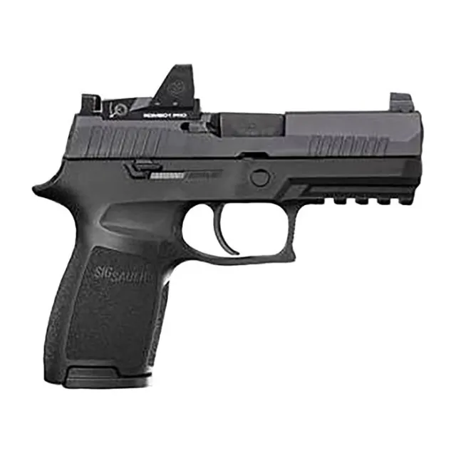 Sig P320C 9MM 3.9" BLK w/ROMEO1PRO SIGHT