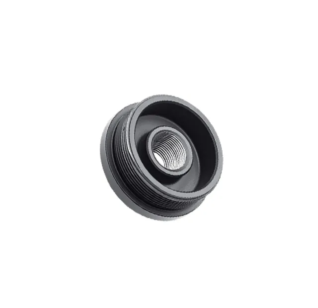 B&T Firearms SD-145582 Adapter Direct Thread HUB Fits 1/2"x28 Black