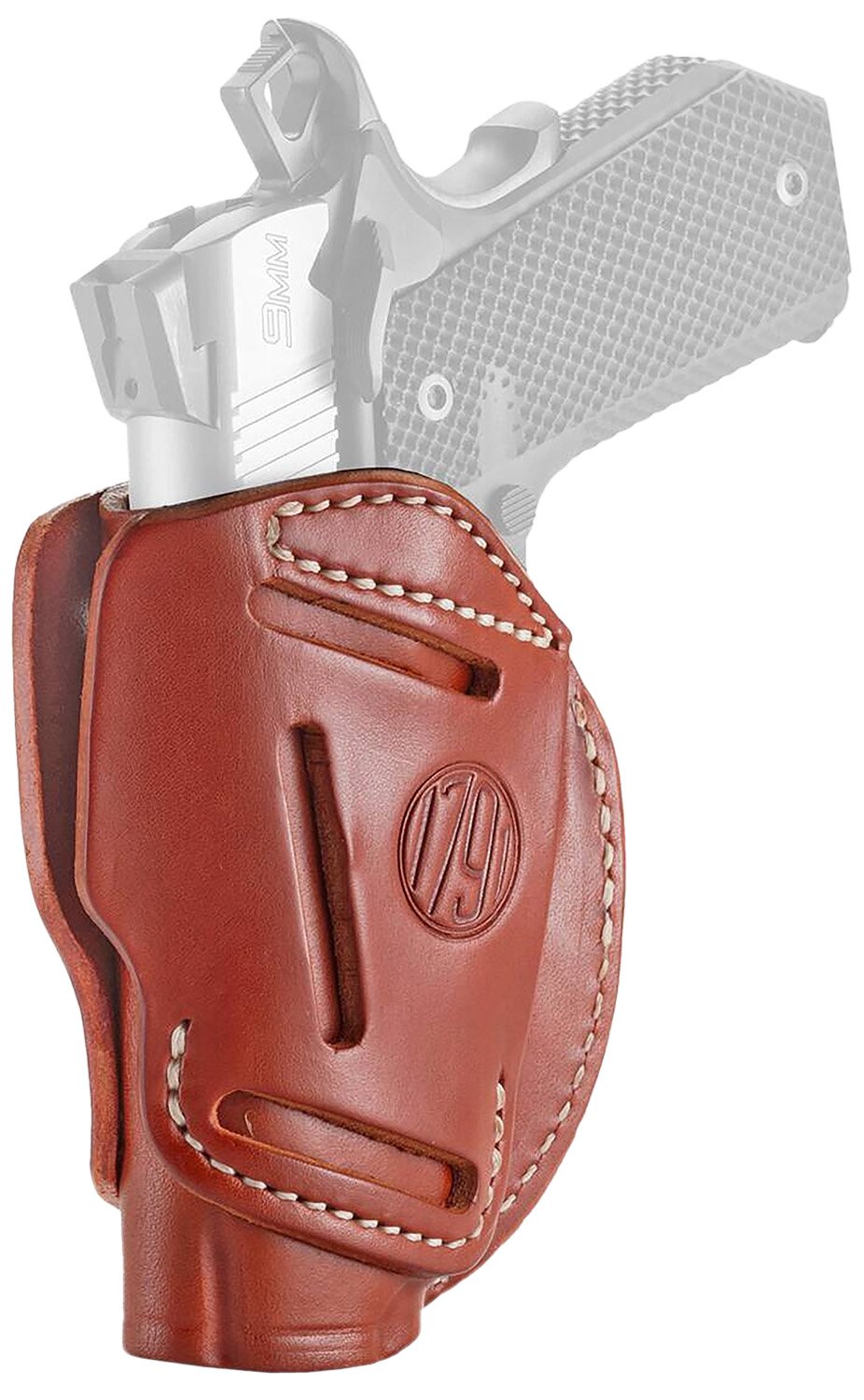 1791 Gunleather 3WH1CBRA 3-Way IWB/OWB Size 01 Classic Brown Leather... - 1791 Gunleather