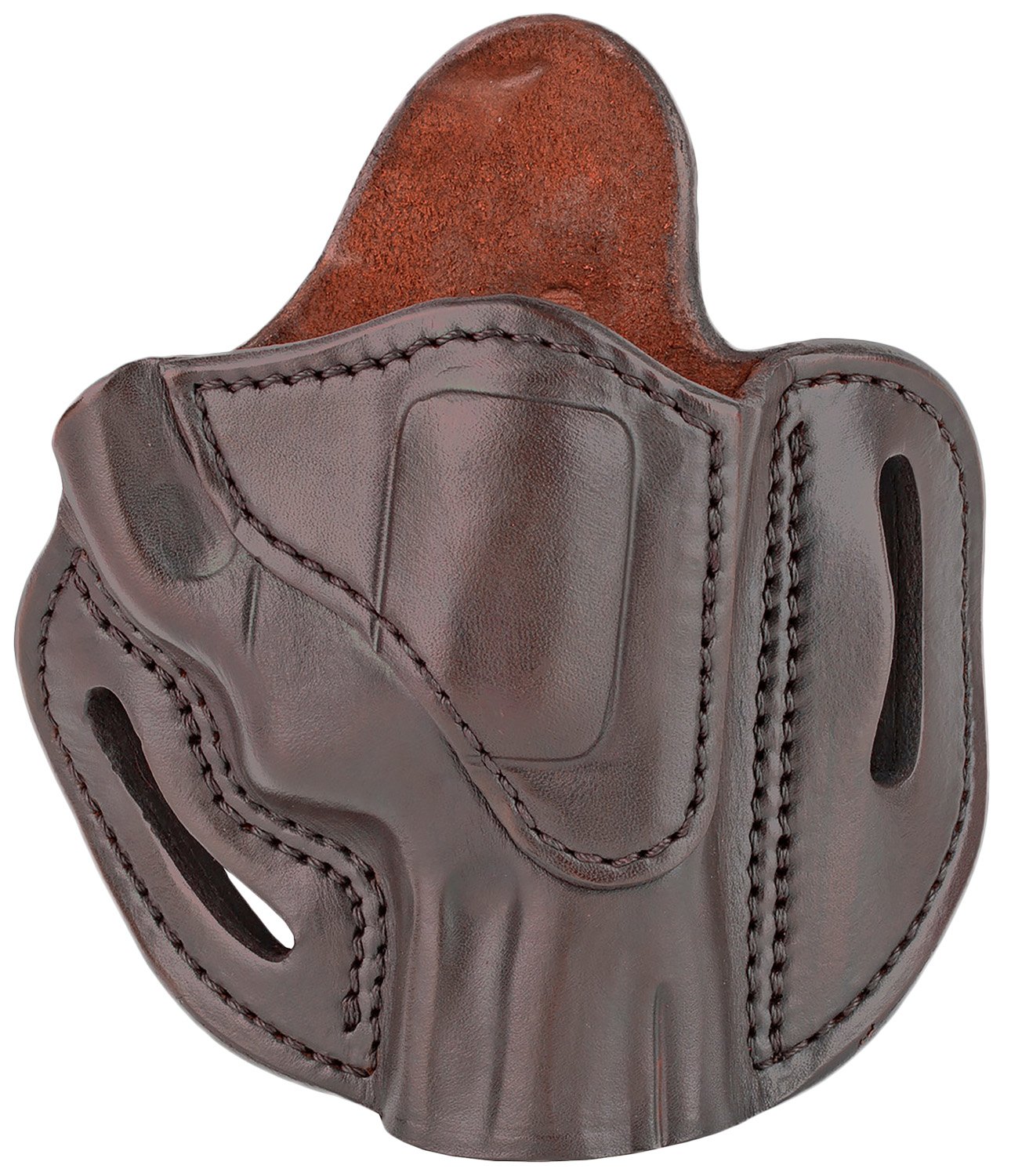 1791 Gunleather RVH-2S-SBR-R Revolver Holster 3 In Brown RH OWB - 1791 Gunleather