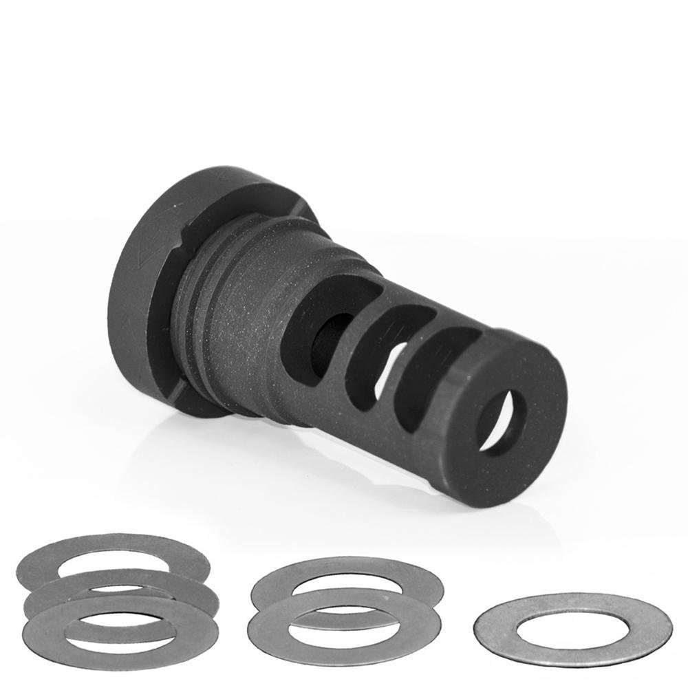 YHM .30 Cal QD Mount Muzzle Brake - Black Finish - Yankee Hill Machine Co. - 30 Caliber | 7.62mm