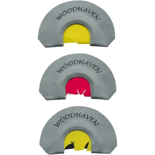 Woodhaven Calls Premier 3-Pack Mouth Calls Yellow Hammer Dagger Equalizer - Woodhaven Calls