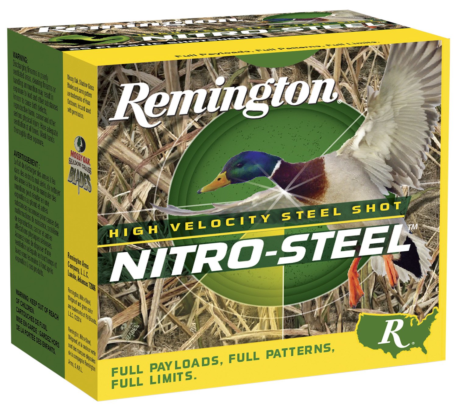 Remington Nitro-Steel 20802 12 Gauge 3 In 1-1/4 oz #4 1450 FPS - Remington Arms Company, LLC - 12 Gauge