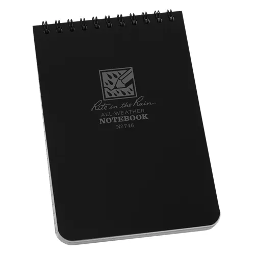 Rite in the Rain Top Spiral Notebook 4 x 6 All-Weather Paper