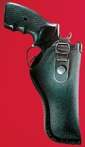 Uncle Mike's 21012 GunMate Hip Holster Size 12 Black Right Hand OWB - Uncle Mike's