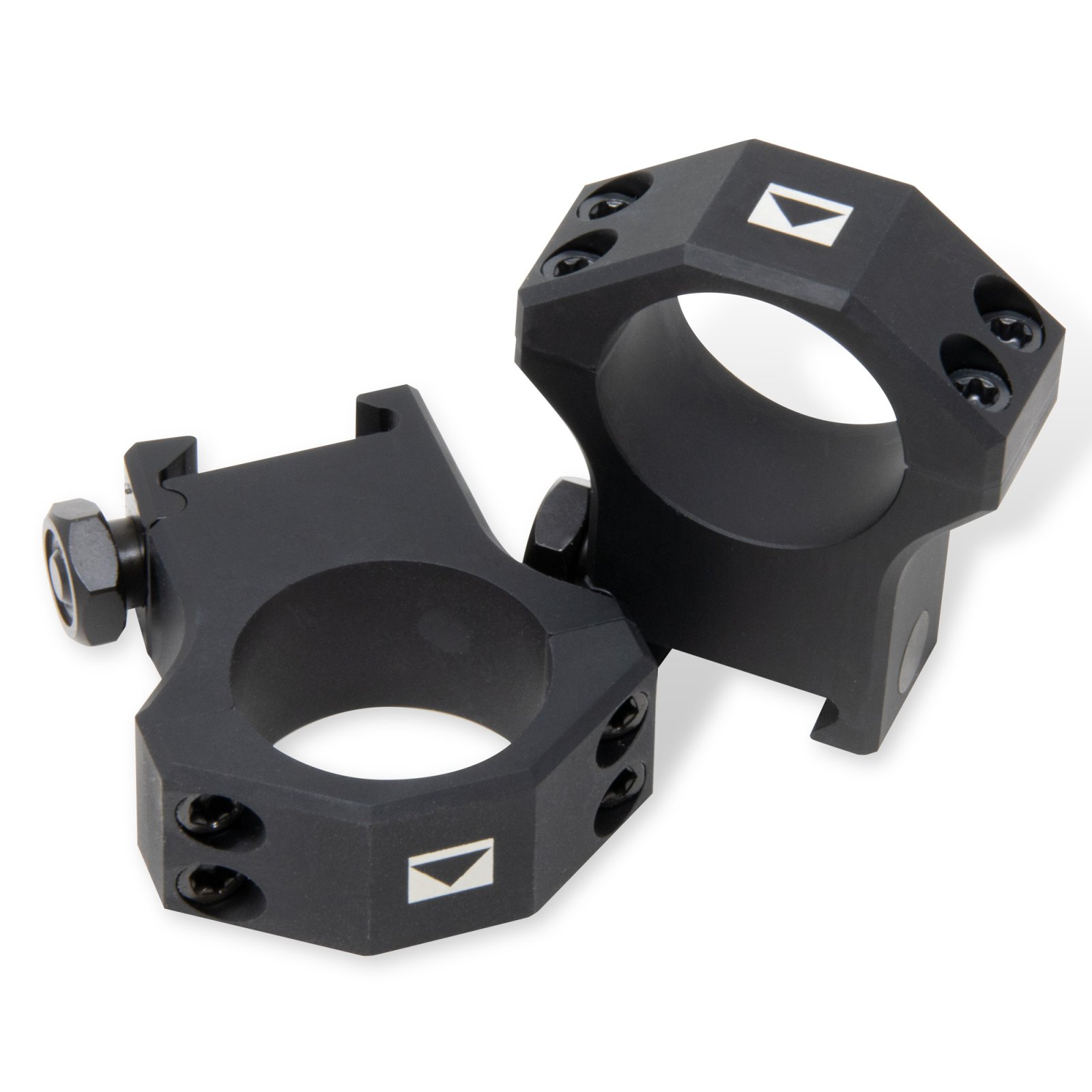 Steiner Optics 5960 30MM Low Picatinny Rings Matte Black - Steiner Optics - 30MM