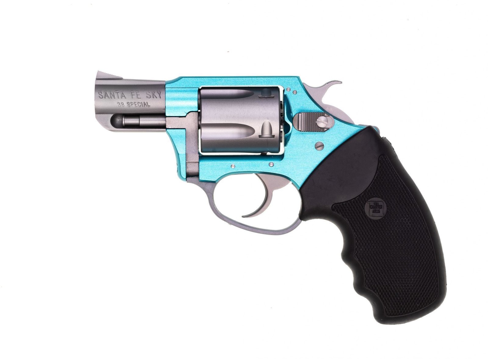 Charter Arms Undercover Lite .38 Special 2 in Turquoise Stainless 5 Shot - CHARTER ARMS - 38 Special