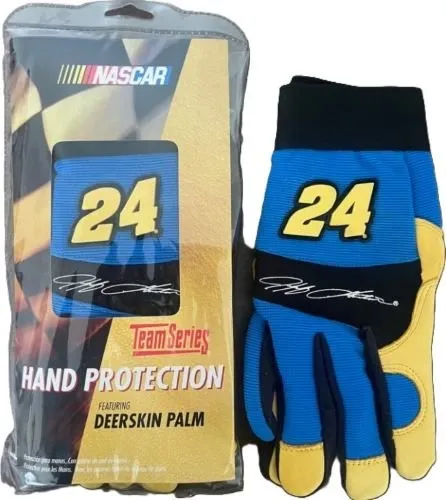 Encon NASCAR Team Series Deerskin Leather Gloves #24 - Encon Safety Products