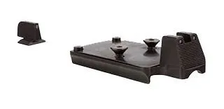 Trijicon 600757 Bright & Tough Night Sights Green/Tritium Black Outline... - Trijicon