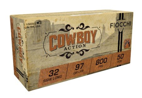 Buy Fiocchi 32SWLL Cowboy Action 32S&WLong 97gr Lead Flat Point 50 Per... online