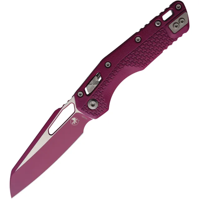 Microtech MSI 210T-1PMCSR 3.88 In Wharncliffe Sangria Cerakote - MICROTECH