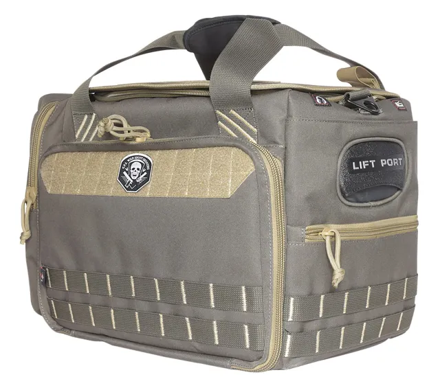 GPS Bags 1512MLBR M/L Rifle Green Range Bag Holds 5 Handguns