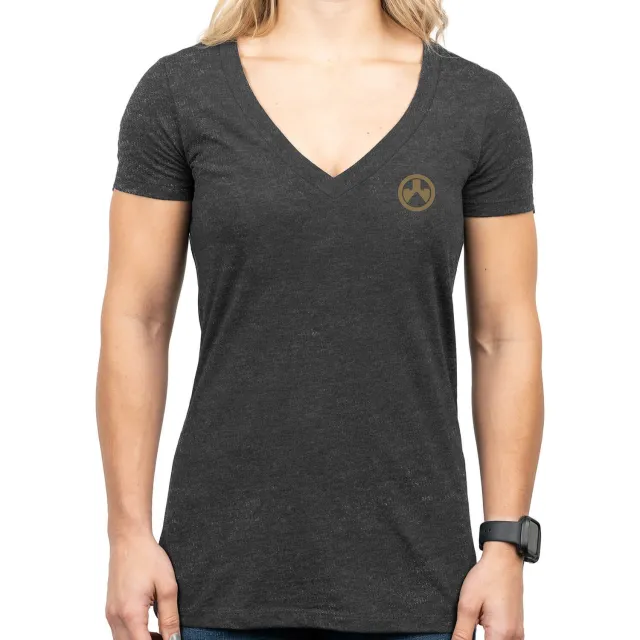 Magpul Take Flight Women's T-Shirt Black 2XL Cotton Polyester V-Neck - Magpul Industries