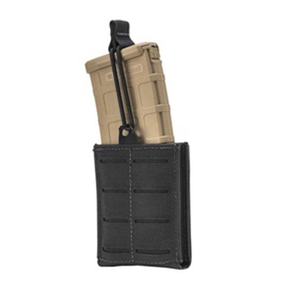 TacShield RZR Molle Single Rifle Magazine Pouch Black - Military Armament Corporation