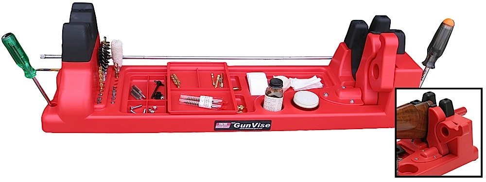 Buy MTM Case-Gard GV30 Red Plastic Rifle/Shotgun Gun Vise online