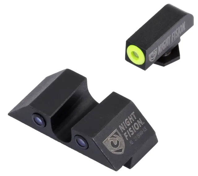 Buy Night Fision GLK001007YGZ Tritium Night Sights for Glock 17/19/22/43 online