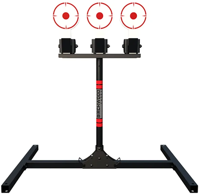 Birchwood Casey 3TPR Spring Loaded Plate Rack AR500 Steel Targets - Birchwood Casey