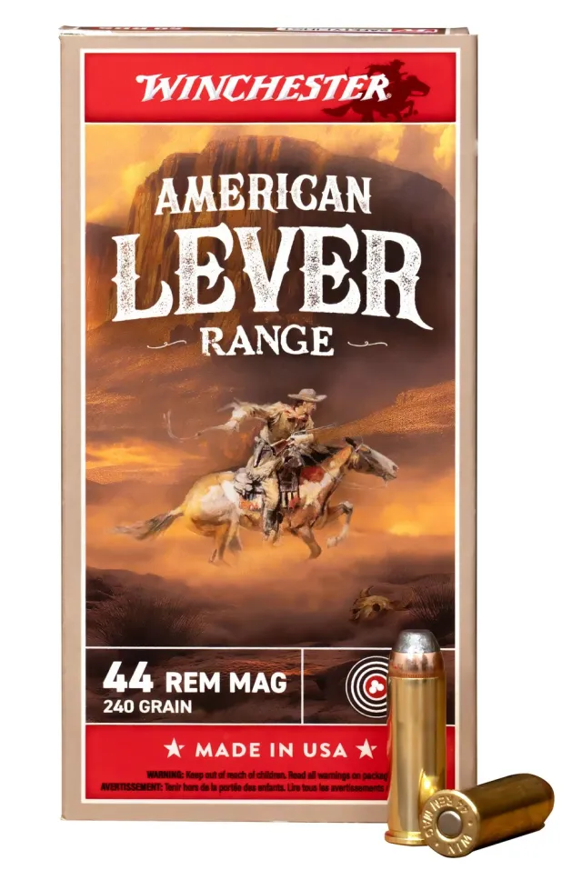 Winchester W44MAL .44 MAG 240gr JSP 50 Rounds 1750 fps