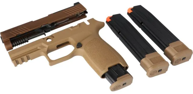 Sig CAL-X KIT P320-M18 9MM CARRY COYOTE 17/21RD - Sig Sauer - 9mm