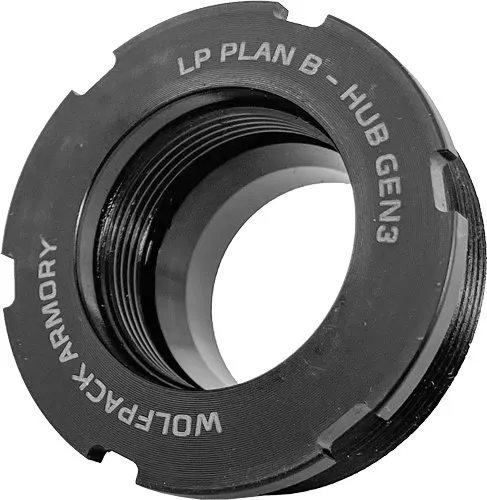 Wolfpack Pb1375bnv3 Lp Plan B Hub Adapter 1.5 In Nitride - Wolfpack Armory